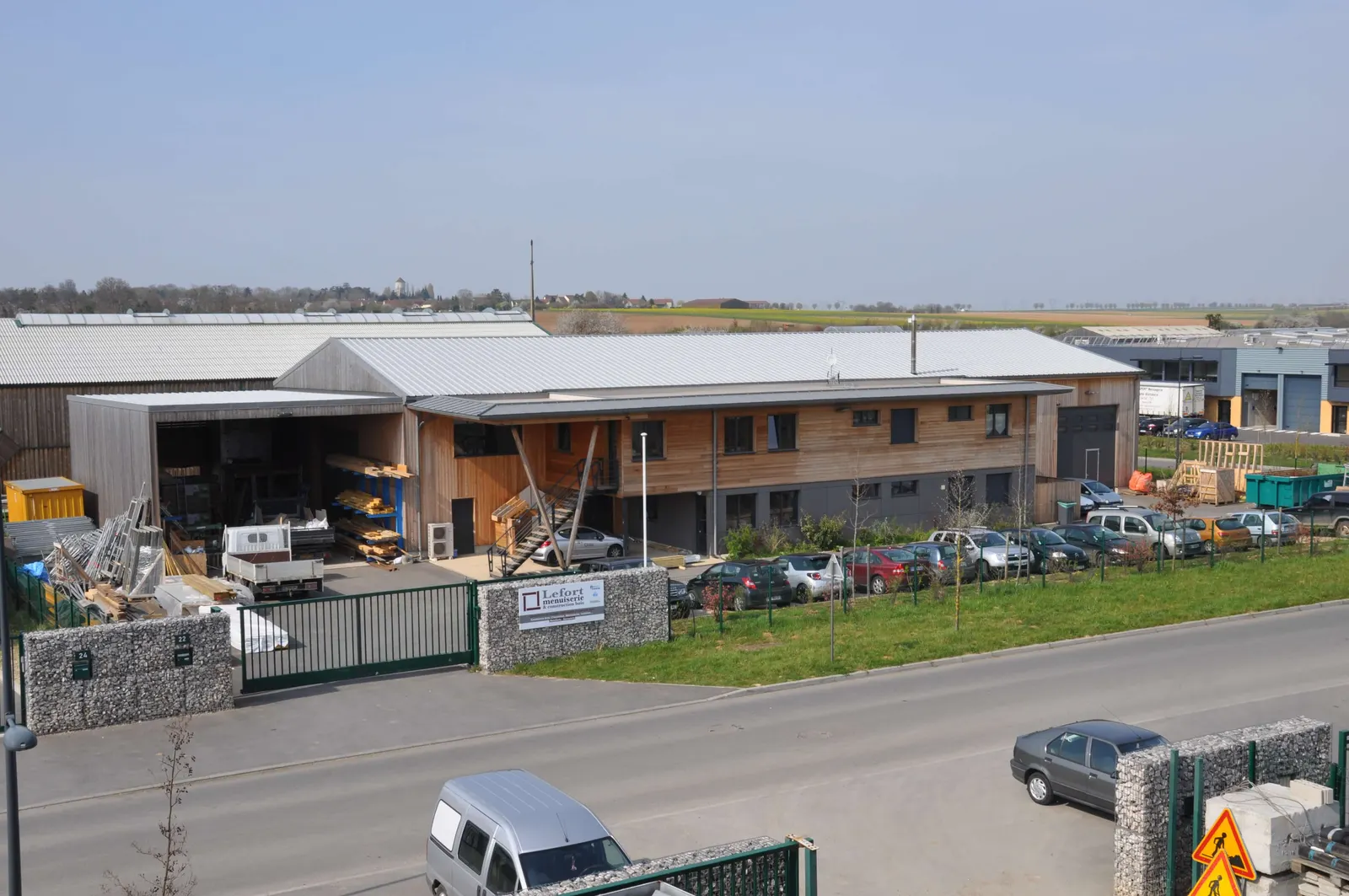 Atelier — réalisation Lefort Menuiserie & Construction Bois