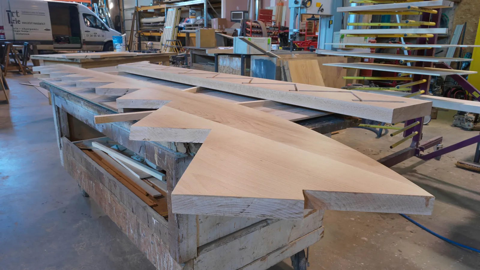Atelier — réalisation Lefort Menuiserie & Construction Bois