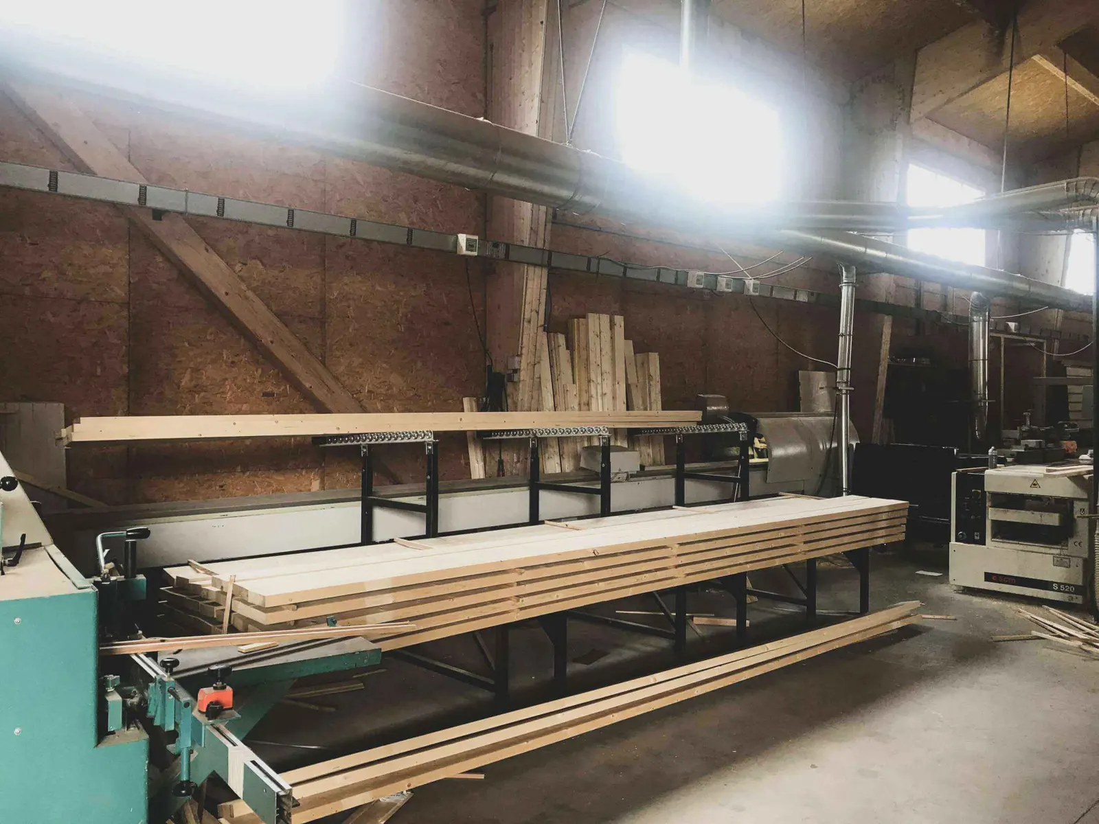Atelier — réalisation Lefort Menuiserie & Construction Bois