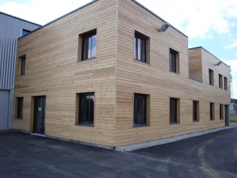 Bâtiments professionnels — réalisation Lefort Menuiserie & Construction Bois