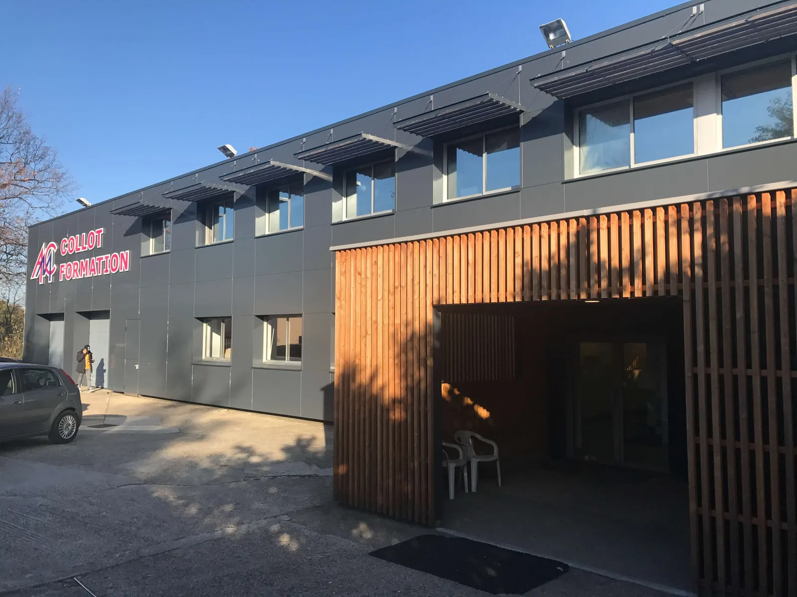 Bâtiments professionnels — réalisation Lefort Menuiserie & Construction Bois