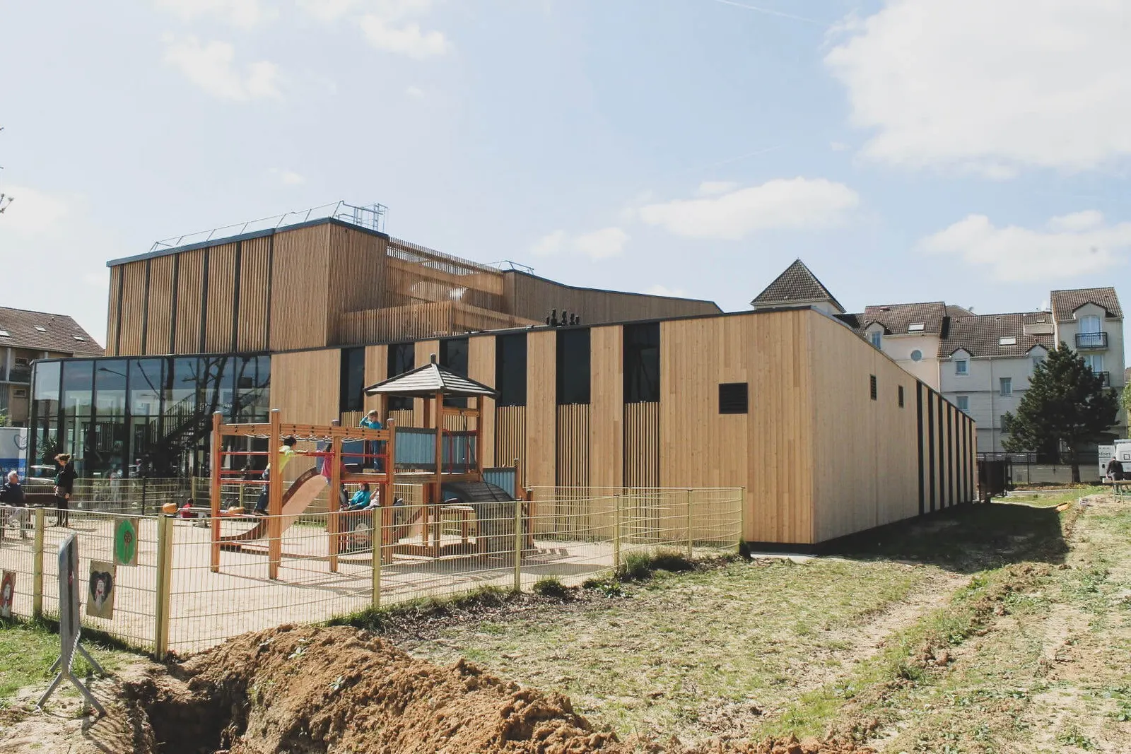 Bâtiments professionnels — réalisation Lefort Menuiserie & Construction Bois