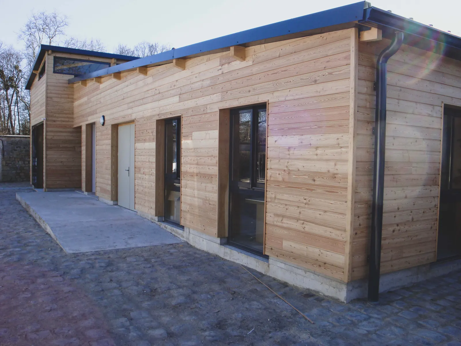 Bâtiments professionnels — réalisation Lefort Menuiserie & Construction Bois