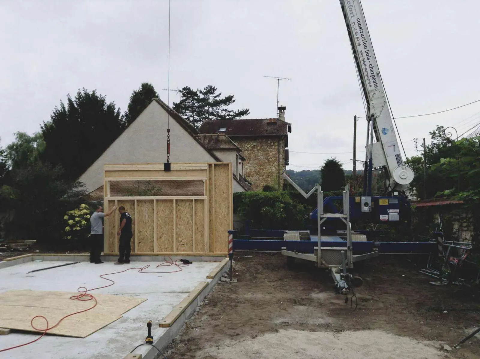 Chantiers — réalisation Lefort Menuiserie & Construction Bois