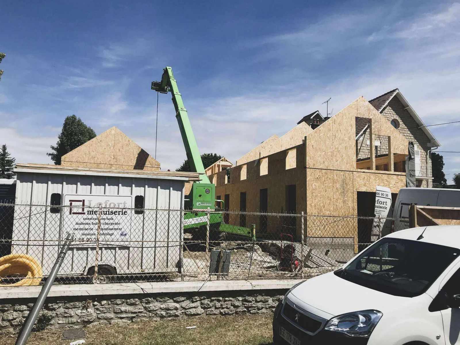 Chantiers — réalisation Lefort Menuiserie & Construction Bois
