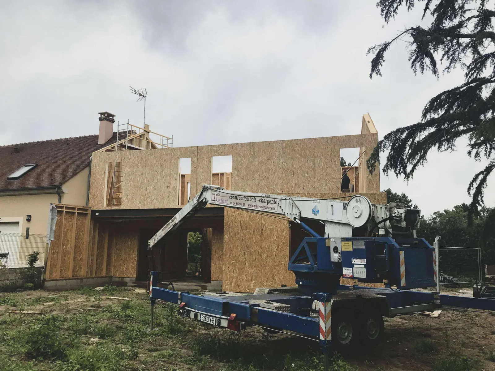 Chantiers — réalisation Lefort Menuiserie & Construction Bois