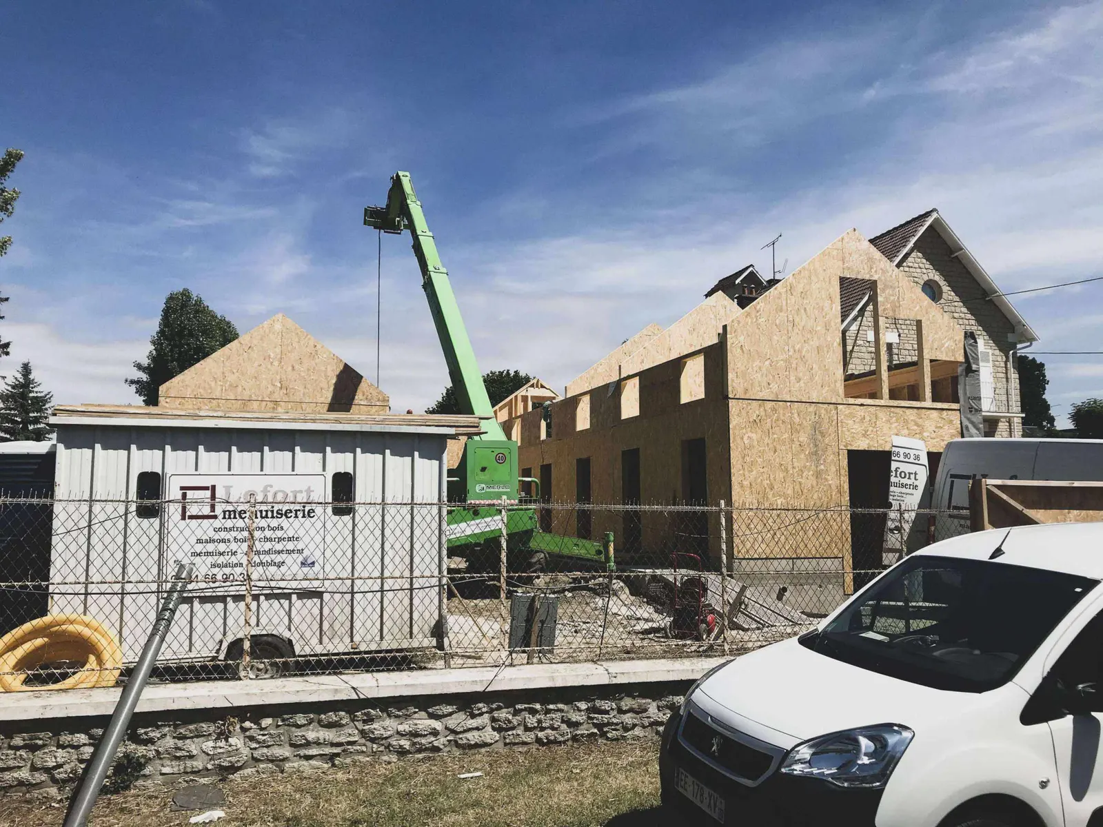 Chantiers — réalisation Lefort Menuiserie & Construction Bois