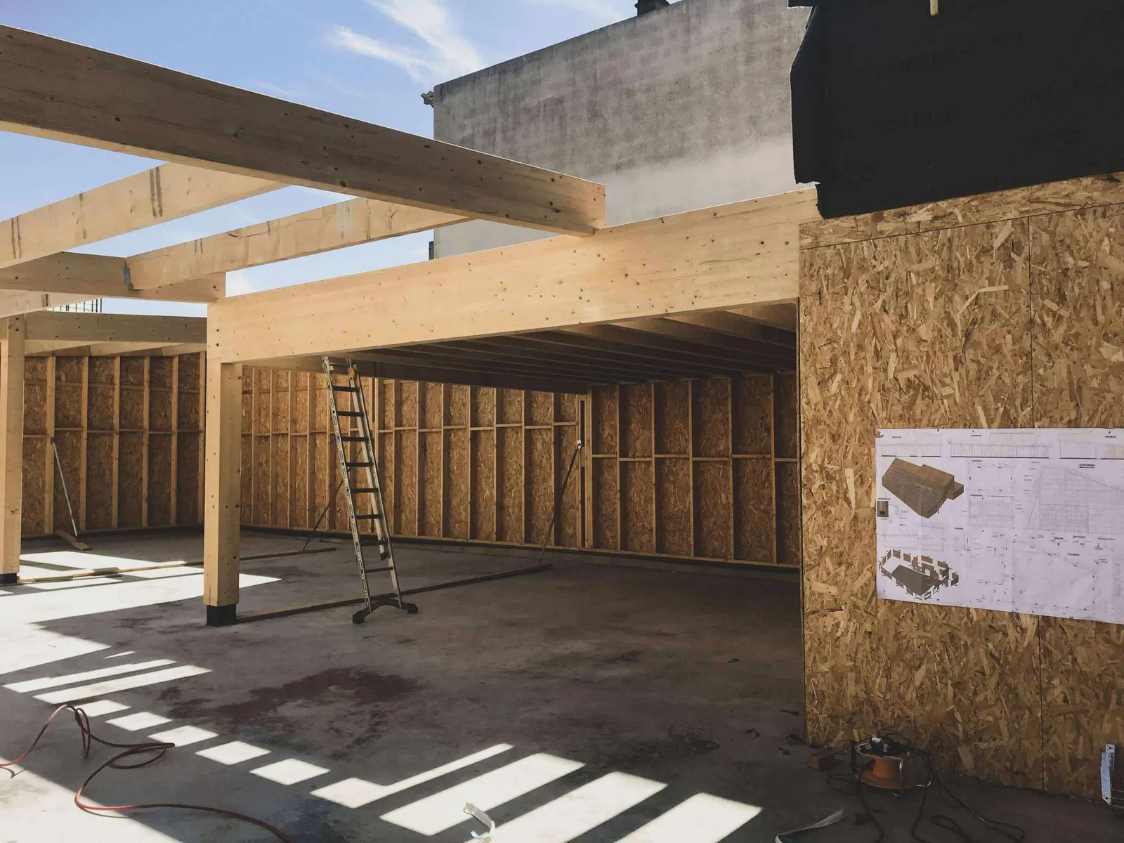 Chantiers — réalisation Lefort Menuiserie & Construction Bois