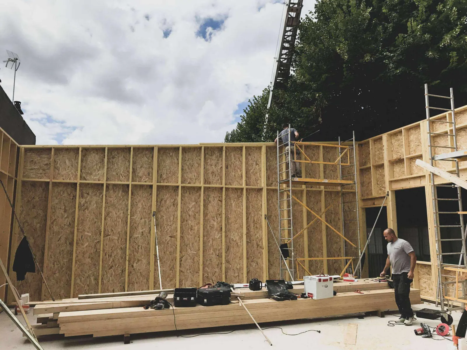 Chantiers — réalisation Lefort Menuiserie & Construction Bois