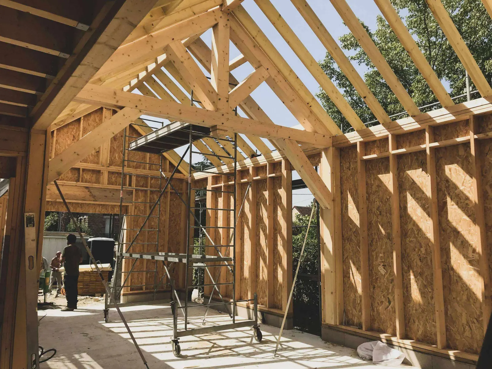 Chantiers — réalisation Lefort Menuiserie & Construction Bois