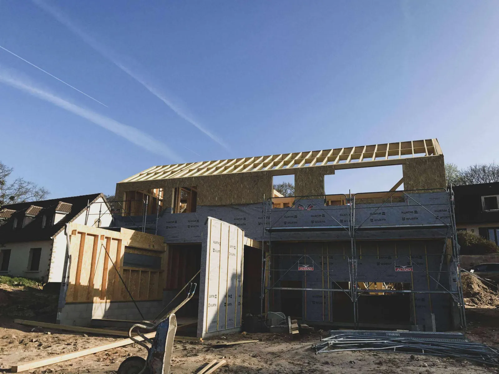 Chantiers — réalisation Lefort Menuiserie & Construction Bois
