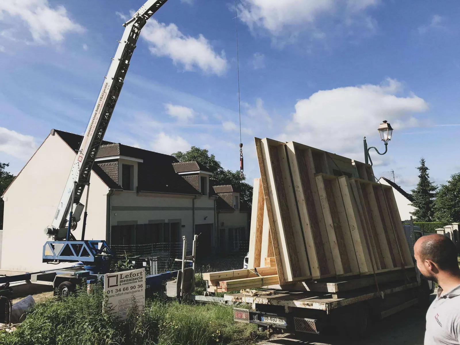 Chantiers — réalisation Lefort Menuiserie & Construction Bois