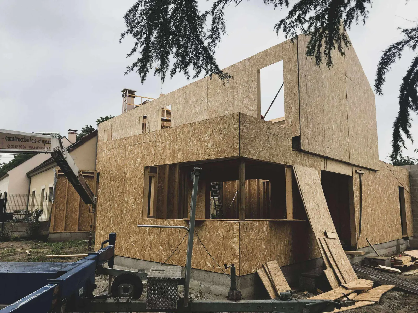 Chantiers — réalisation Lefort Menuiserie & Construction Bois