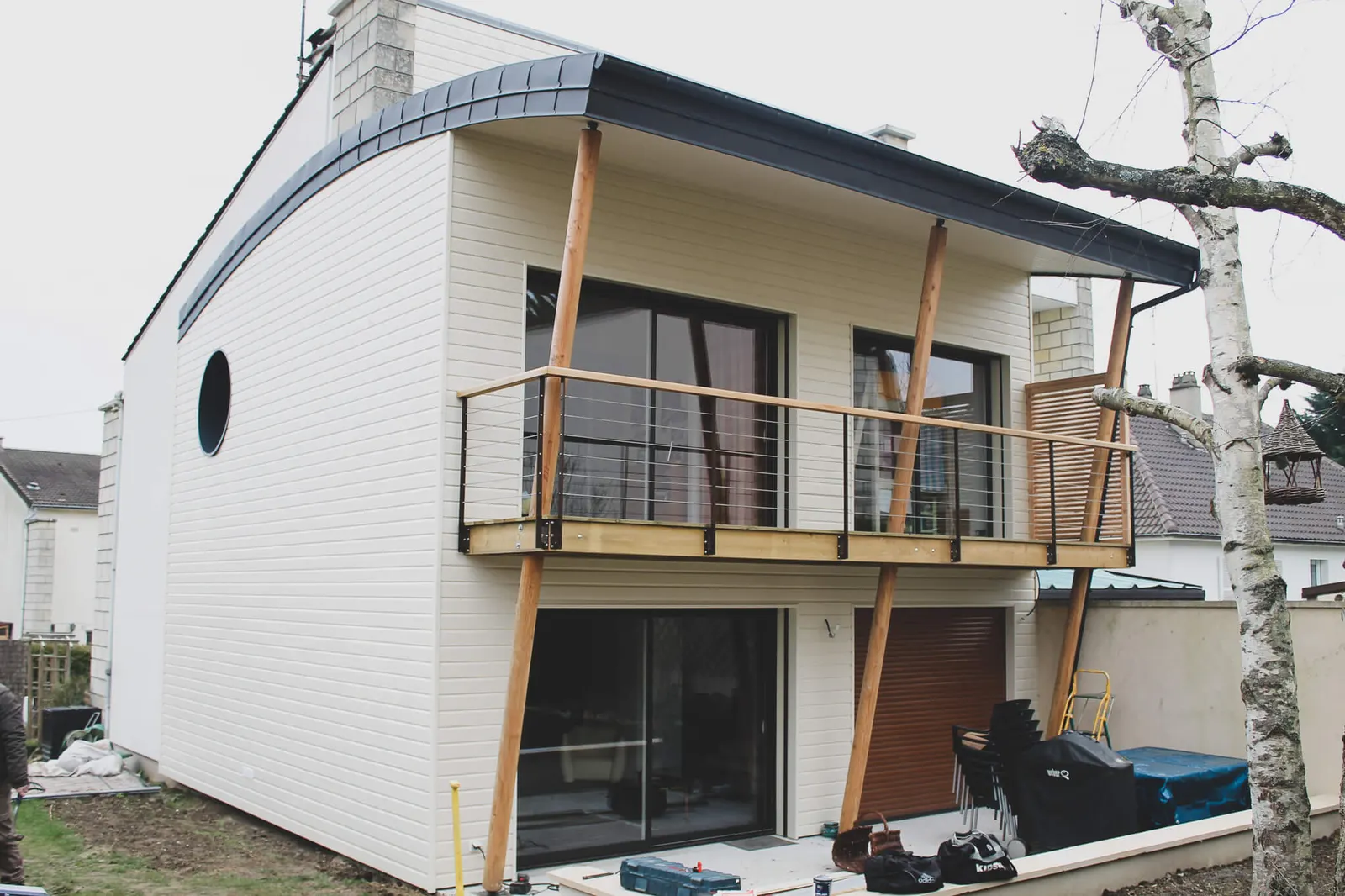 Extensions — réalisation Lefort Menuiserie & Construction Bois