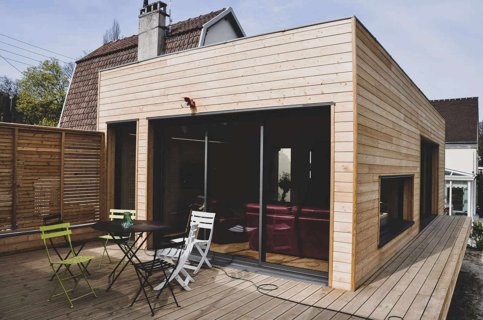 Extensions — réalisation Lefort Menuiserie & Construction Bois