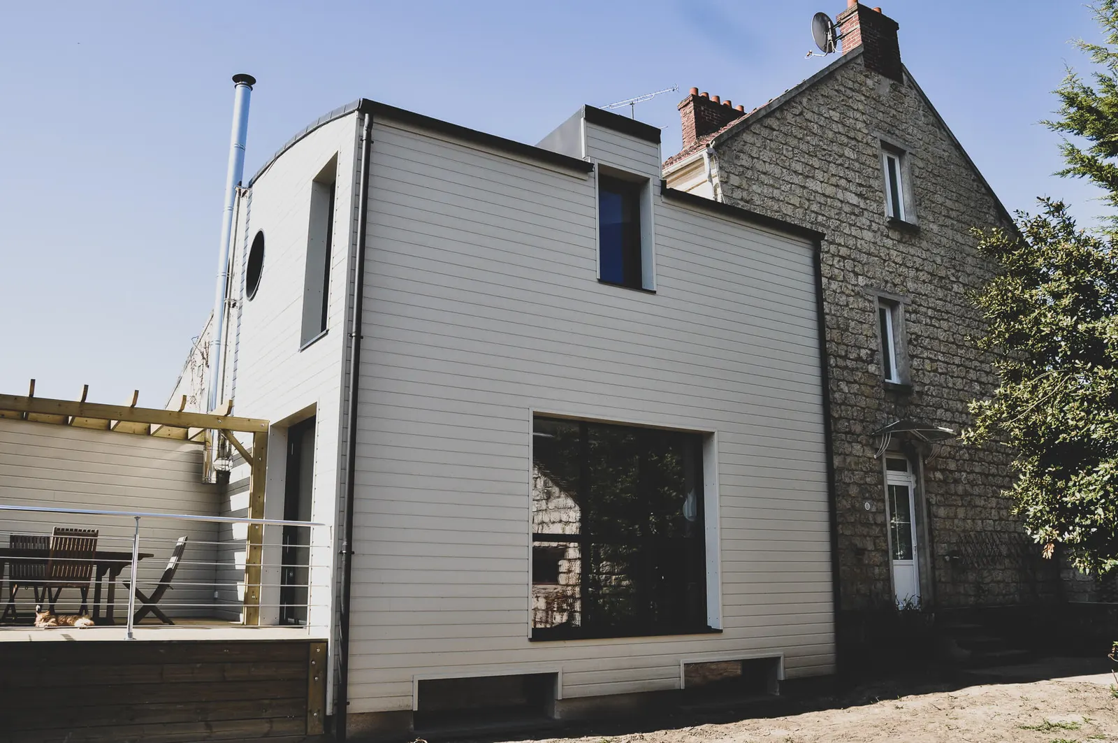 Extensions — réalisation Lefort Menuiserie & Construction Bois