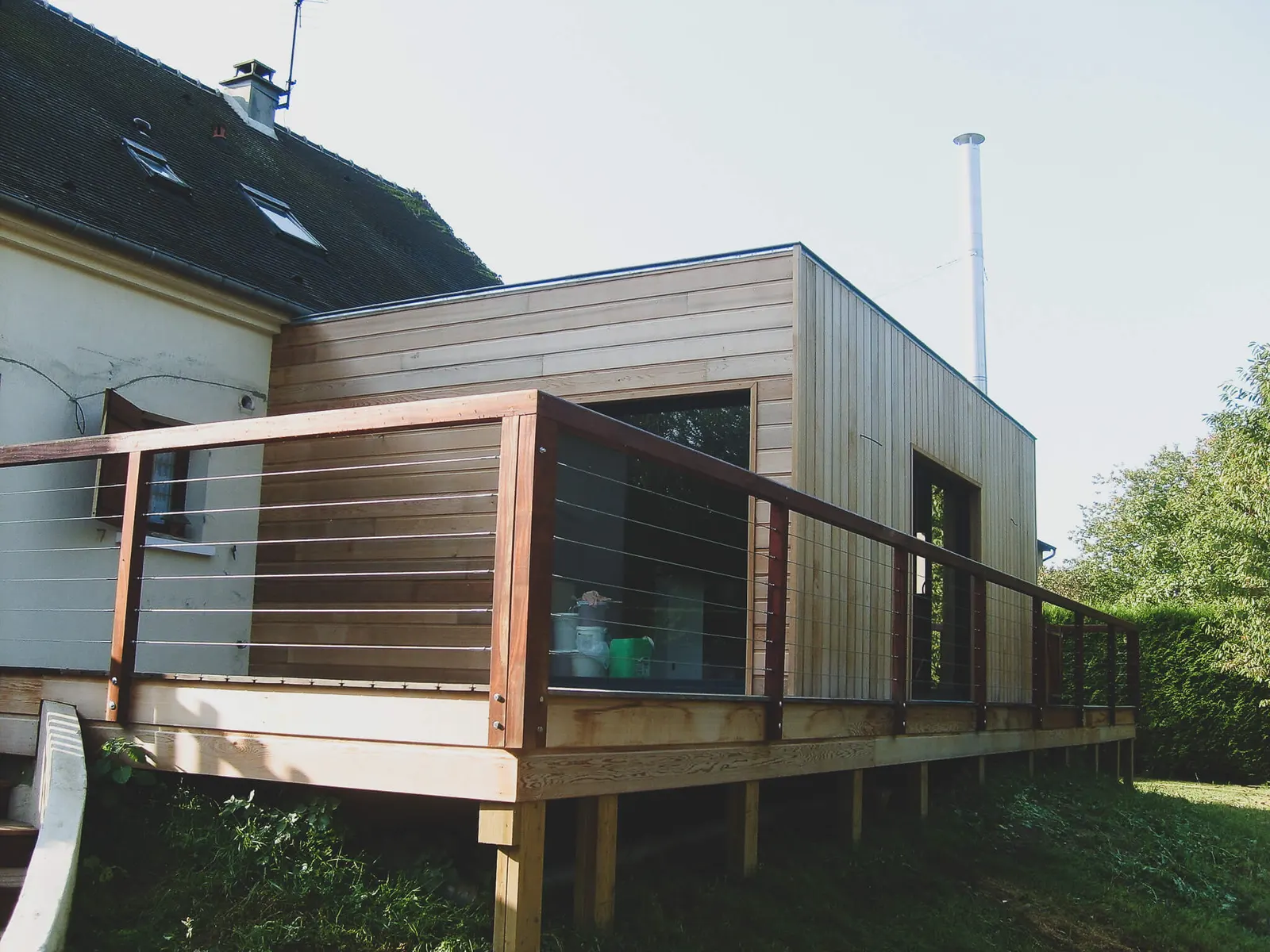 Extensions — réalisation Lefort Menuiserie & Construction Bois