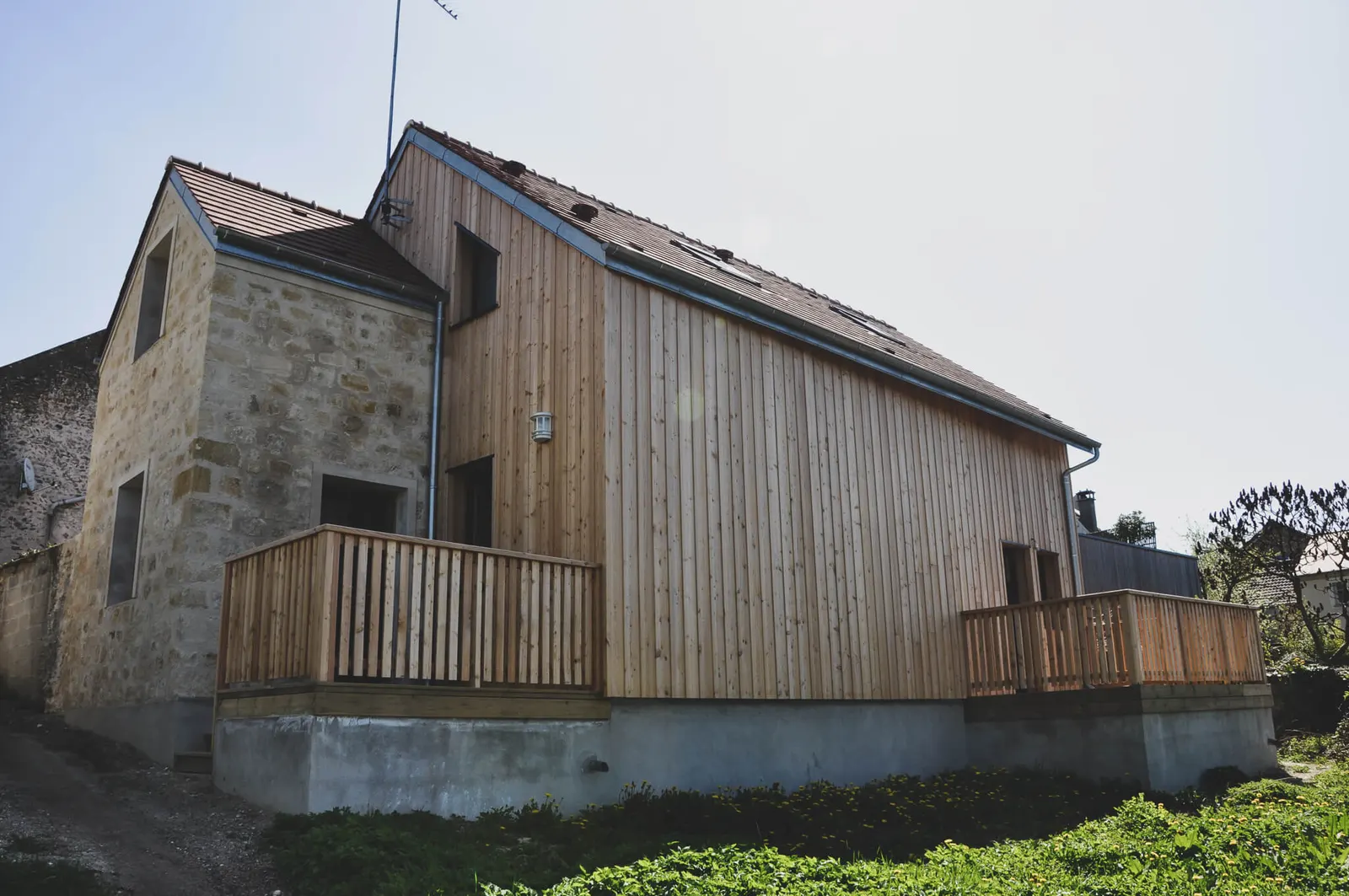 Extensions — réalisation Lefort Menuiserie & Construction Bois