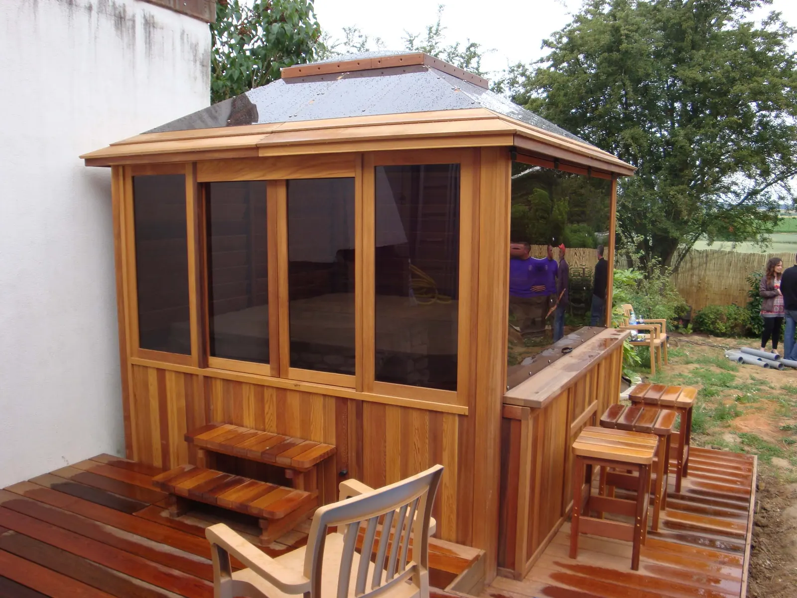 Extérieurs — réalisation Lefort Menuiserie & Construction Bois
