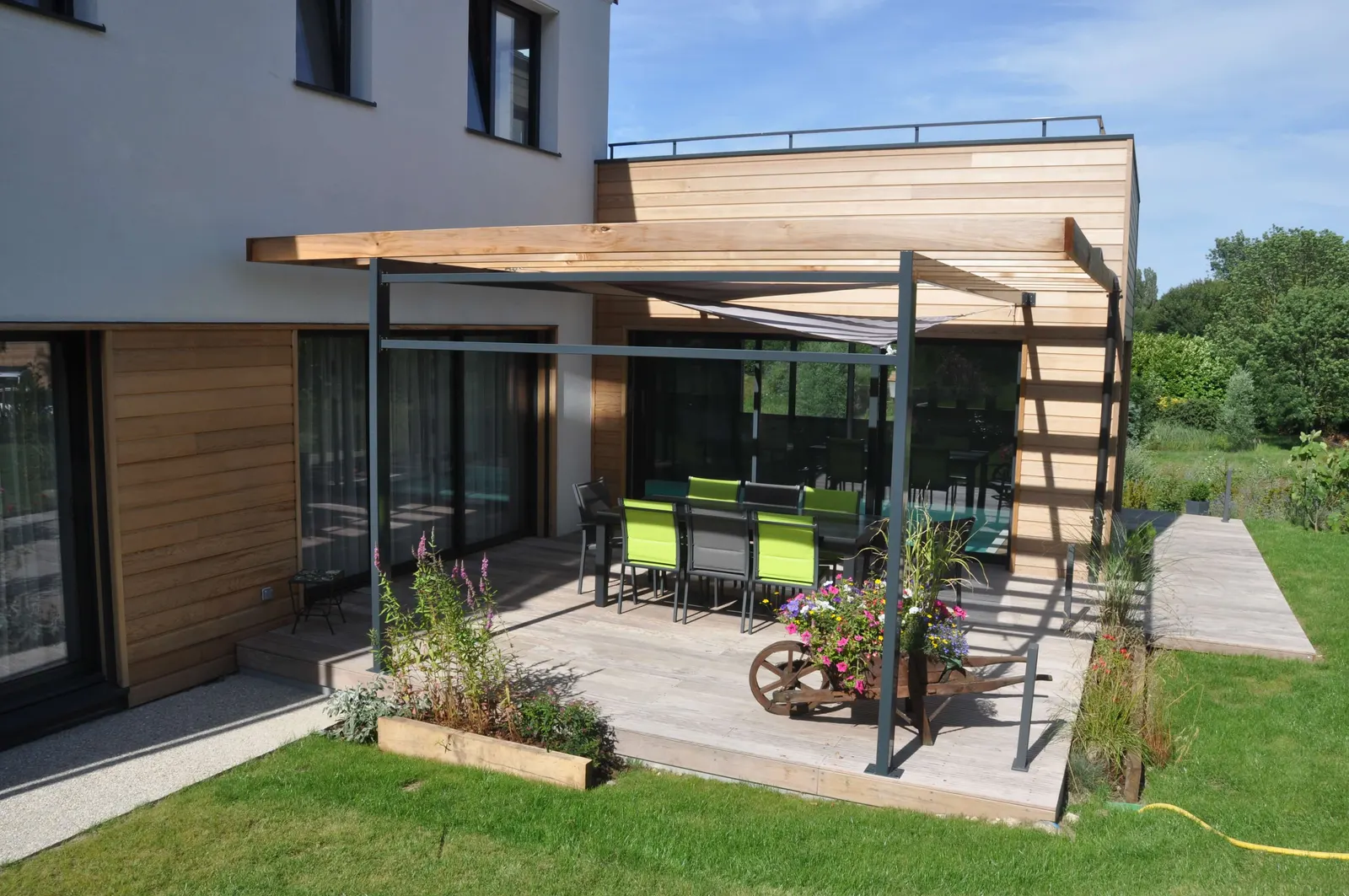 Extérieurs — réalisation Lefort Menuiserie & Construction Bois