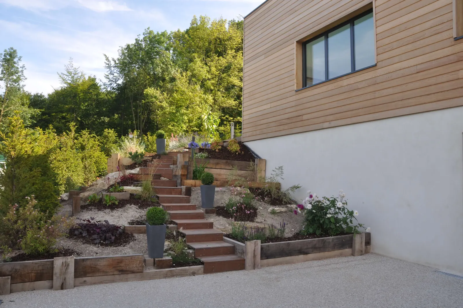 Extérieurs — réalisation Lefort Menuiserie & Construction Bois