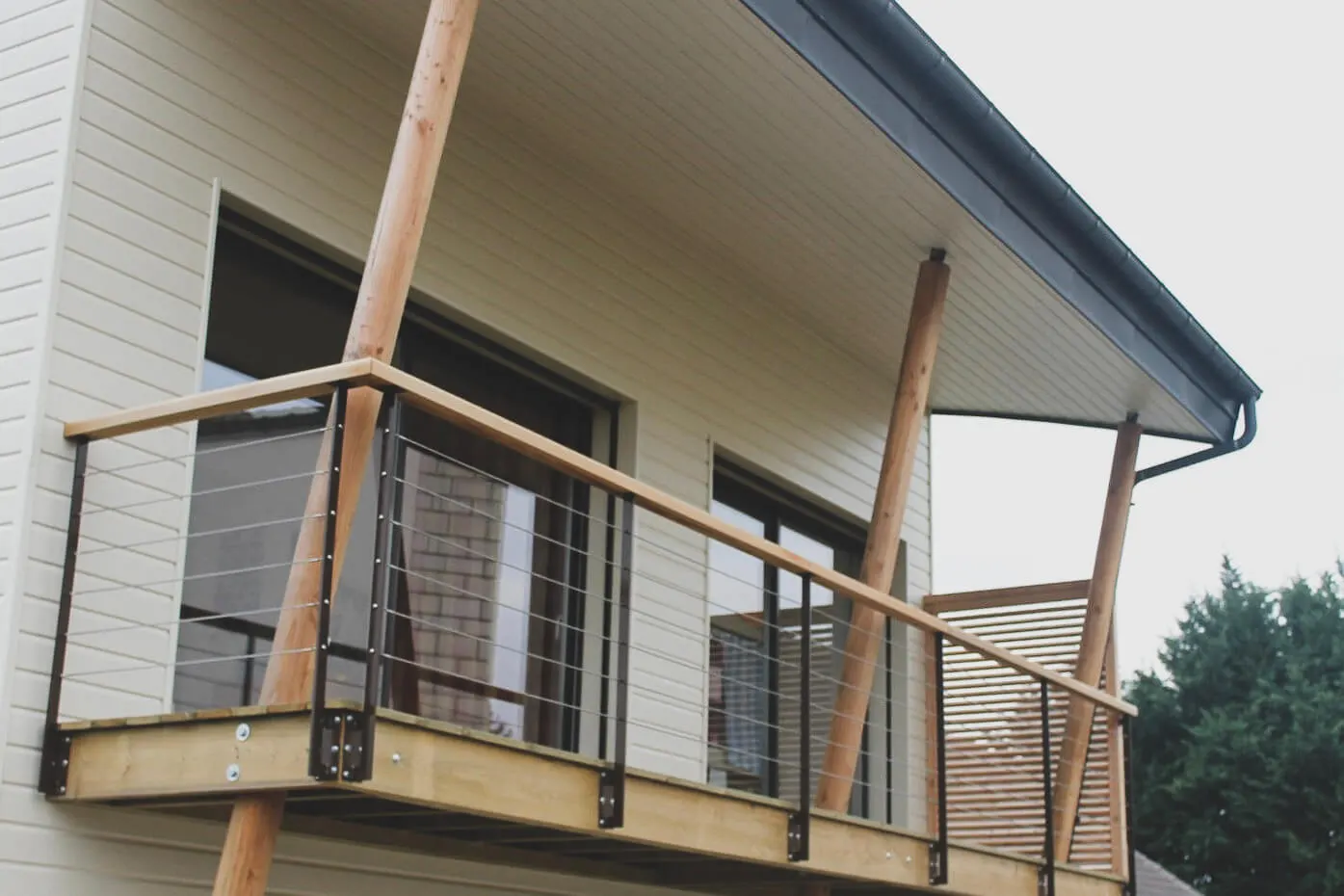 Extérieurs — réalisation Lefort Menuiserie & Construction Bois