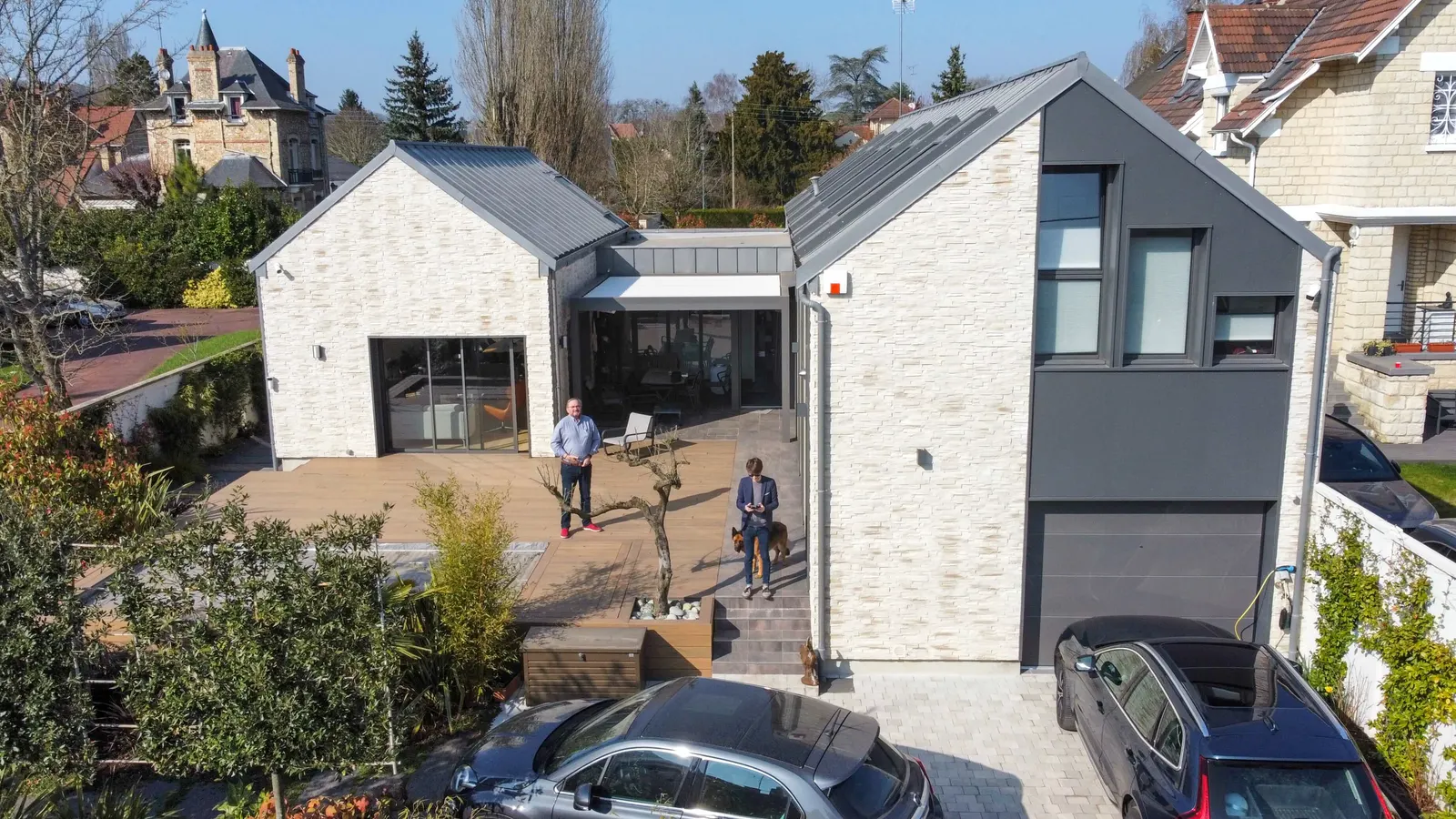 Maisons à ossature bois — réalisation Lefort Menuiserie & Construction Bois