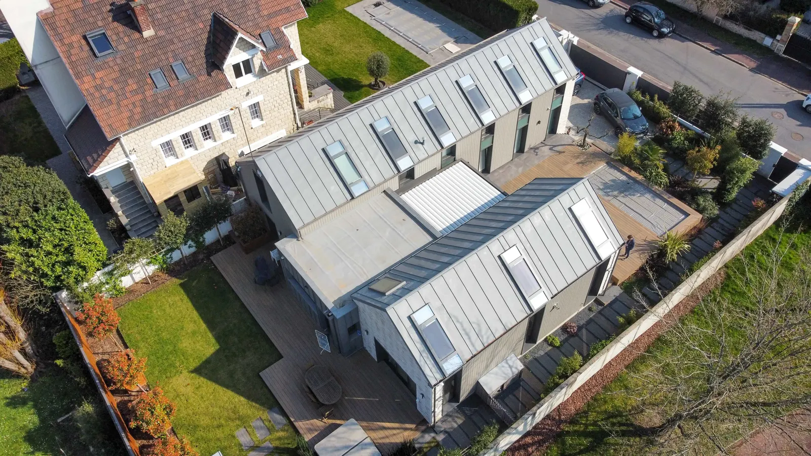 Maisons à ossature bois — réalisation Lefort Menuiserie & Construction Bois