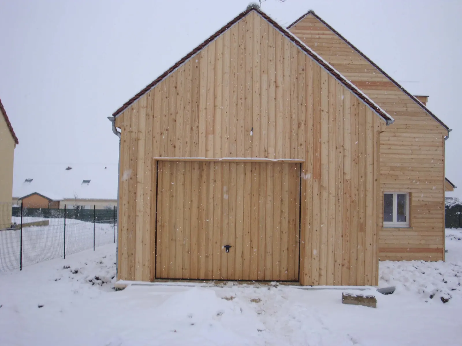 Maisons à ossature bois — réalisation Lefort Menuiserie & Construction Bois