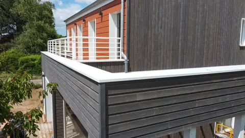 Maisons à ossature bois — réalisation Lefort Menuiserie & Construction Bois