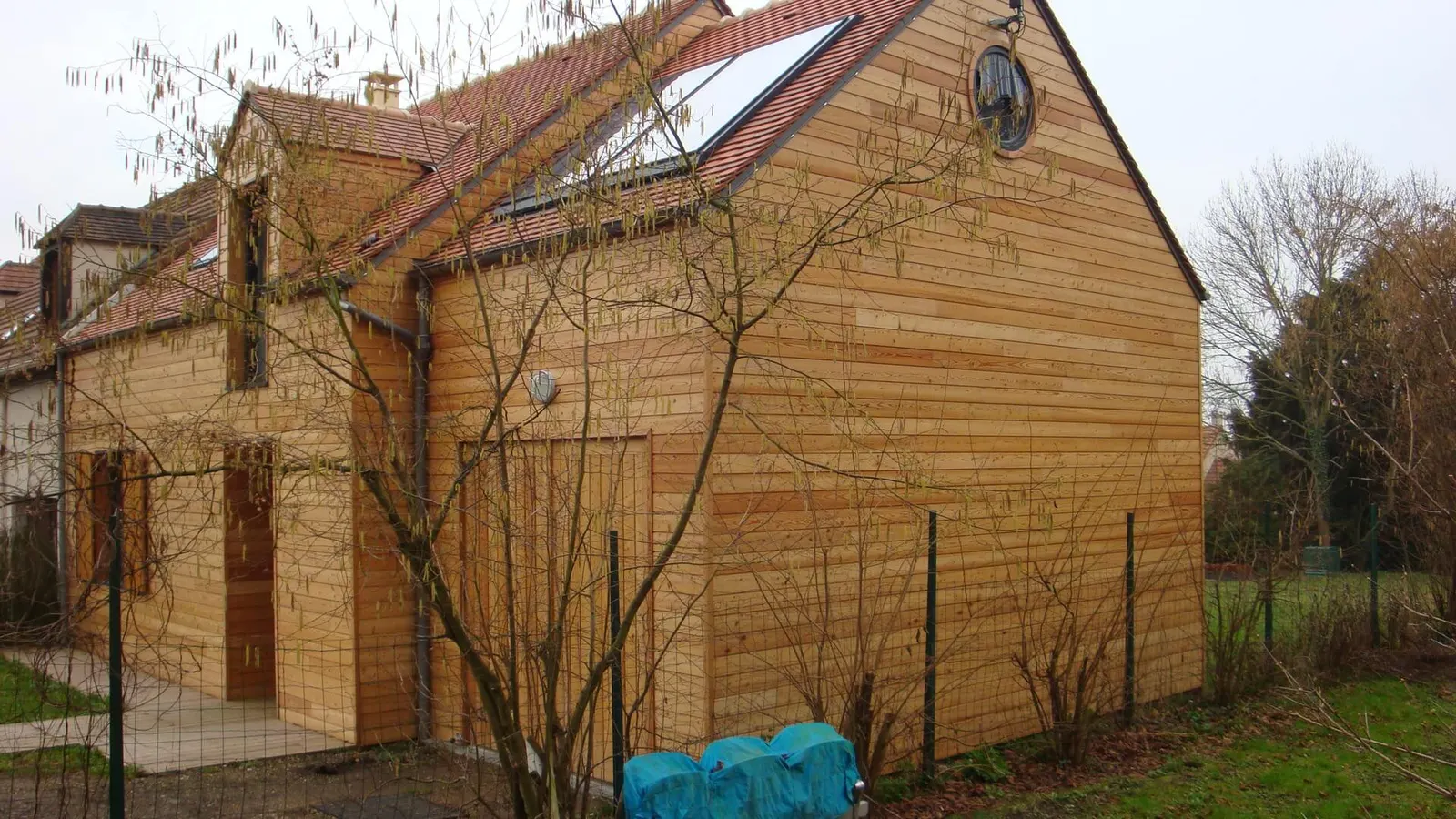 Maisons à ossature bois — réalisation Lefort Menuiserie & Construction Bois