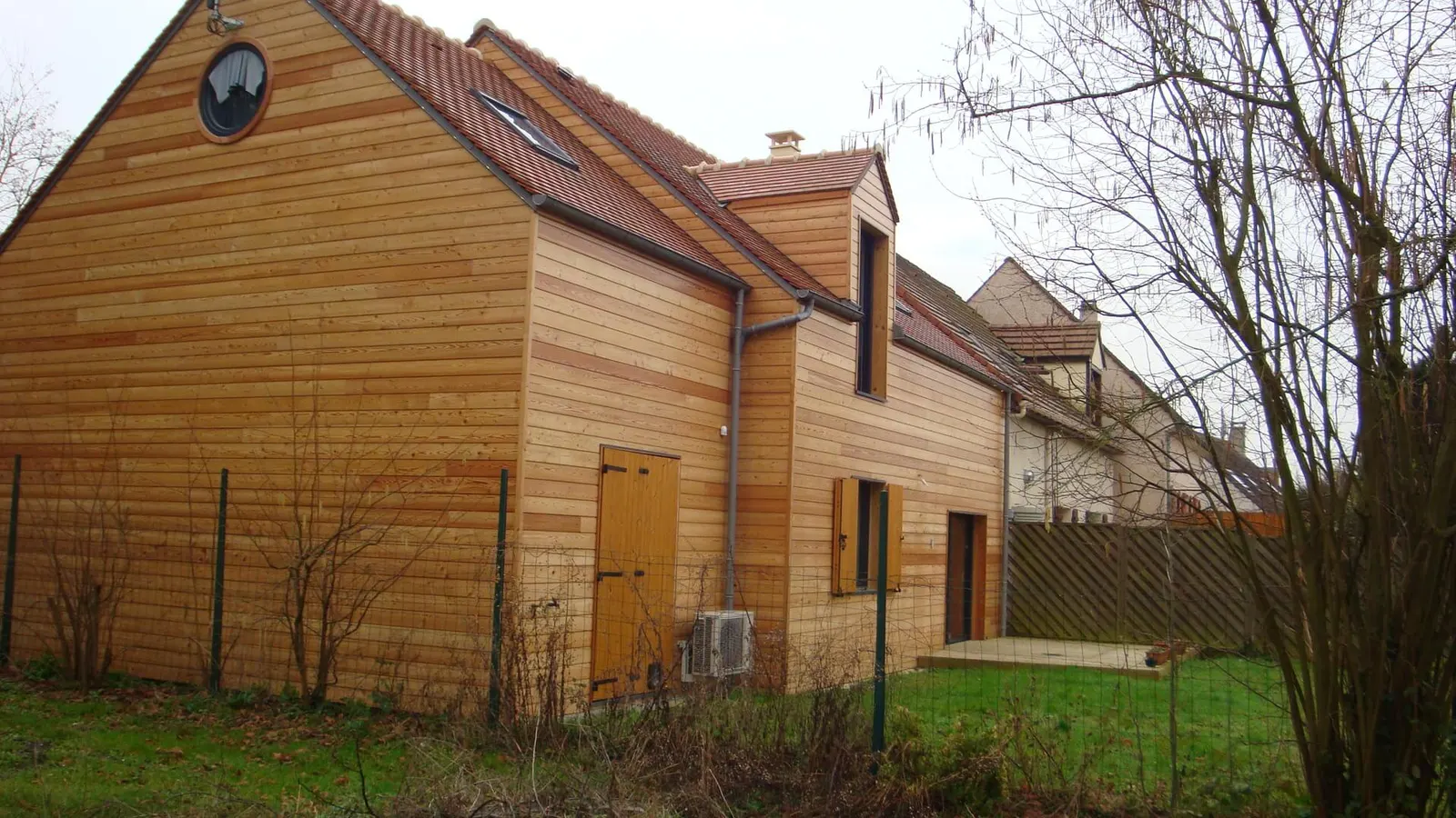 Maisons à ossature bois — réalisation Lefort Menuiserie & Construction Bois