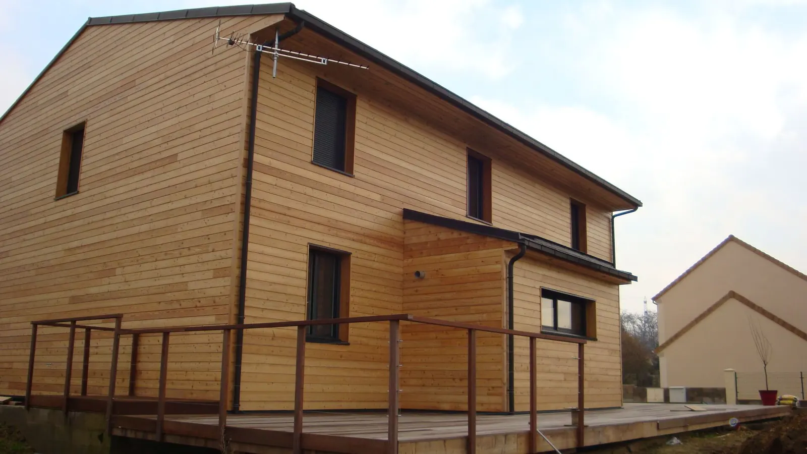 Maisons à ossature bois — réalisation Lefort Menuiserie & Construction Bois