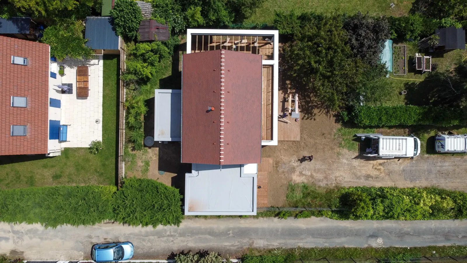 Maisons à ossature bois — réalisation Lefort Menuiserie & Construction Bois