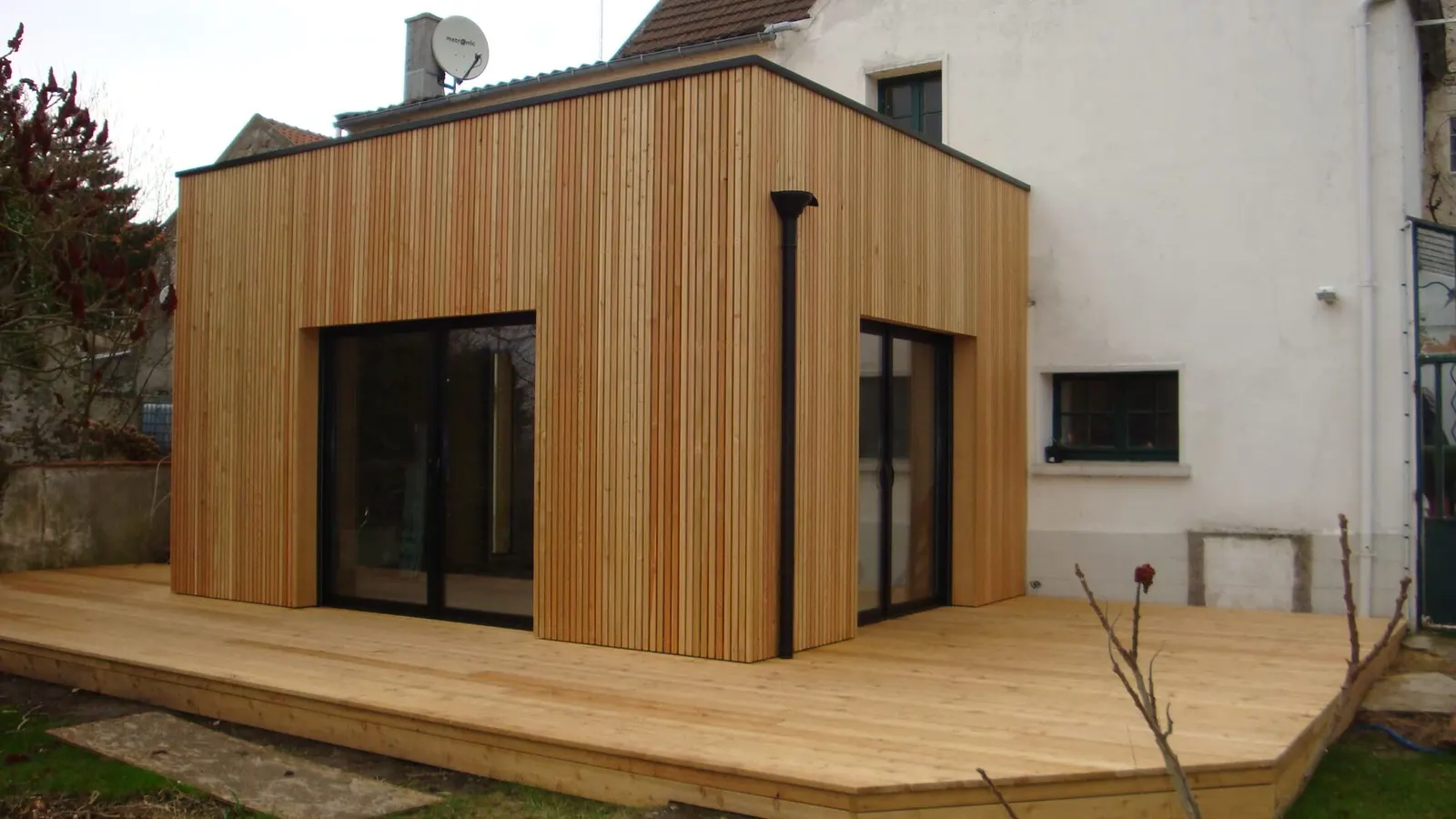 Maisons à ossature bois — réalisation Lefort Menuiserie & Construction Bois
