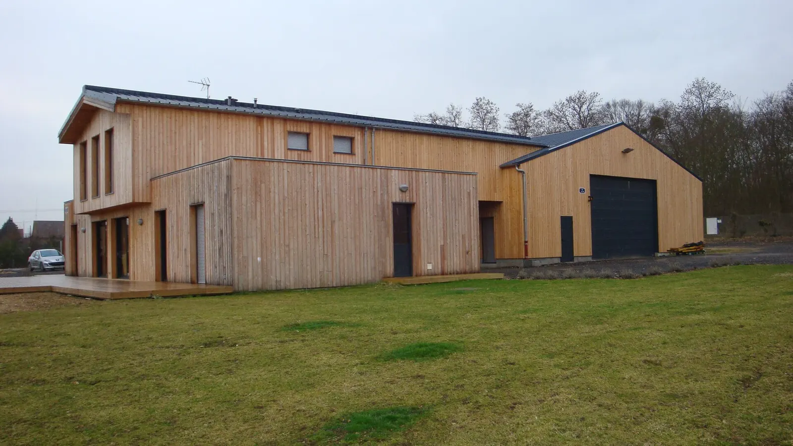 Maisons à ossature bois — réalisation Lefort Menuiserie & Construction Bois