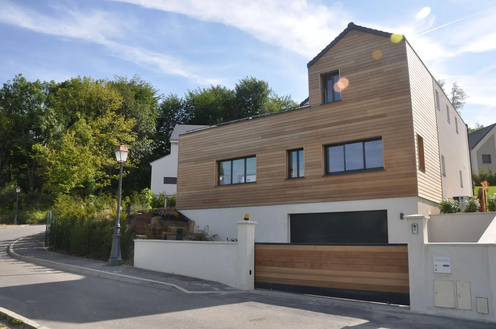 Maisons à ossature bois — réalisation Lefort Menuiserie & Construction Bois