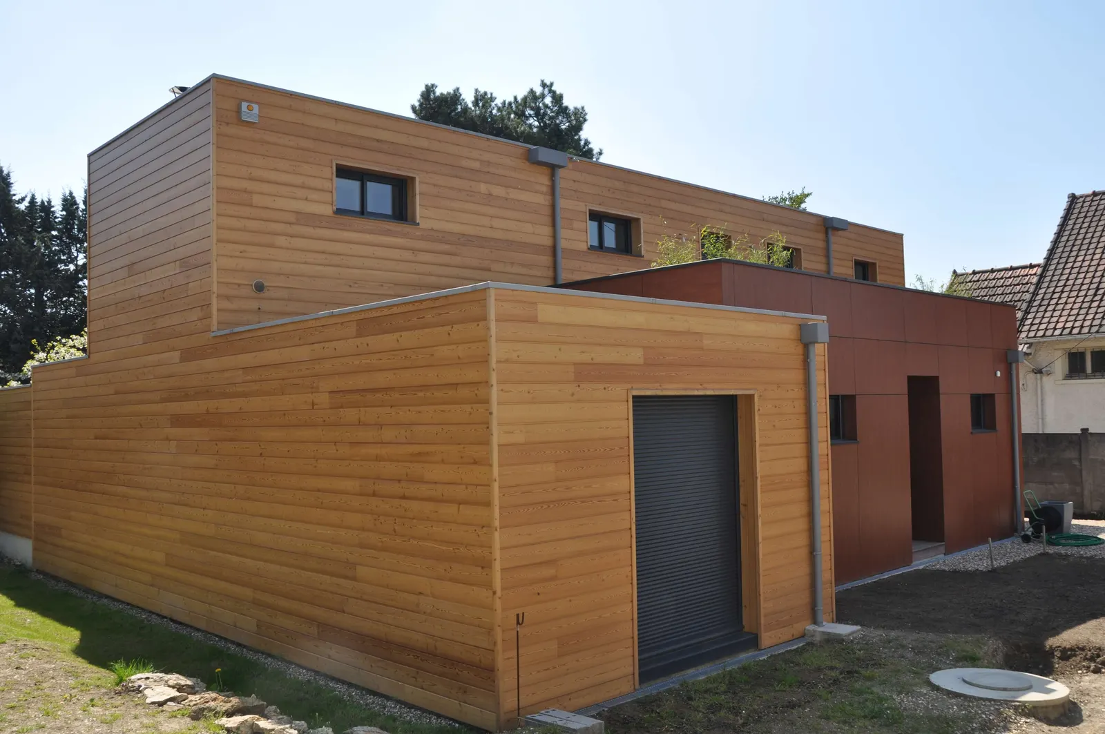 Maisons à ossature bois — réalisation Lefort Menuiserie & Construction Bois