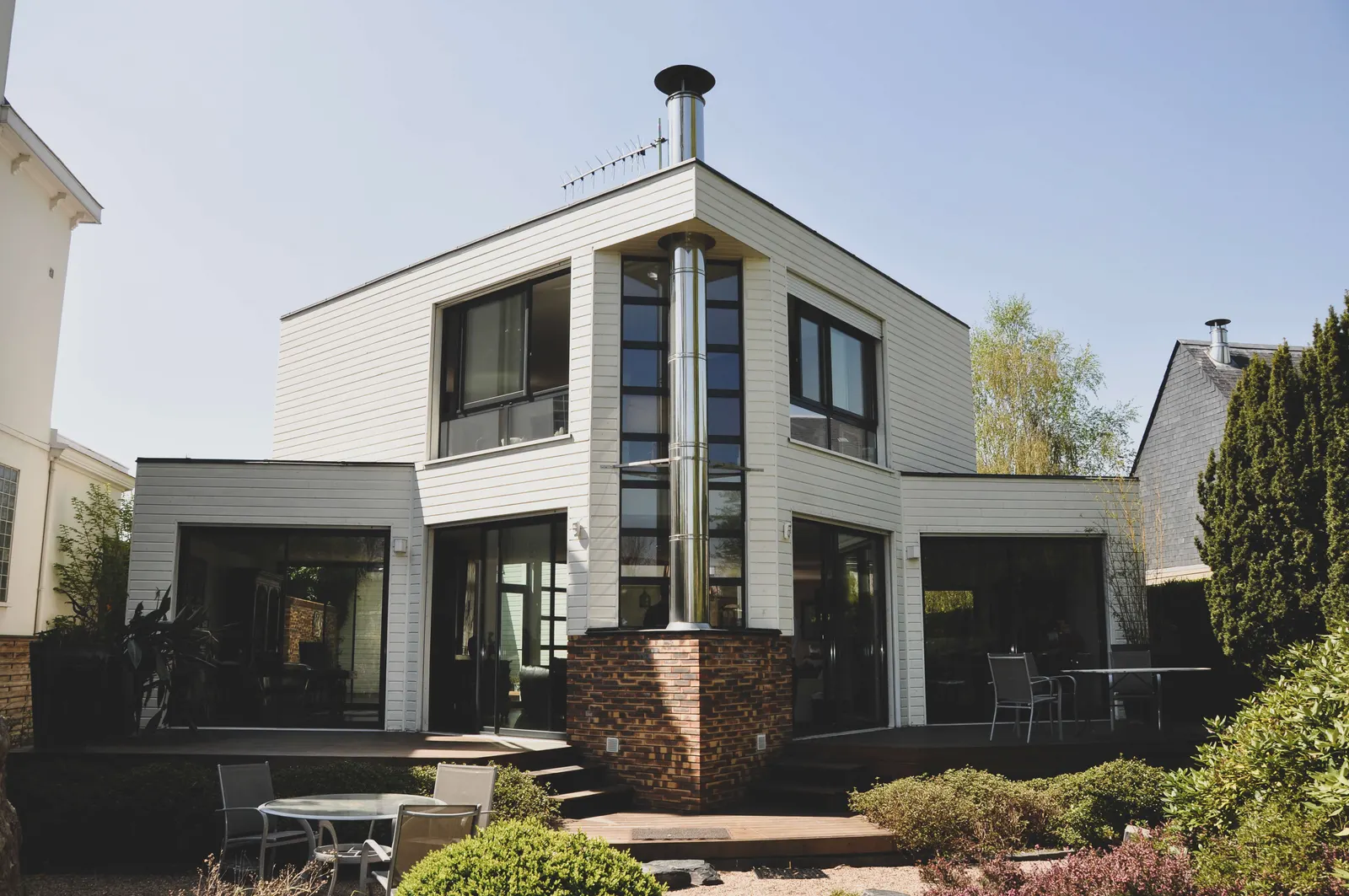 Maisons à ossature bois — réalisation Lefort Menuiserie & Construction Bois