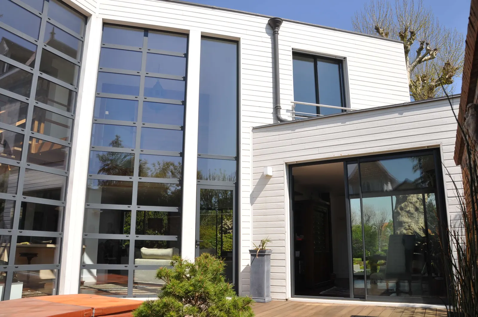 Maisons à ossature bois — réalisation Lefort Menuiserie & Construction Bois