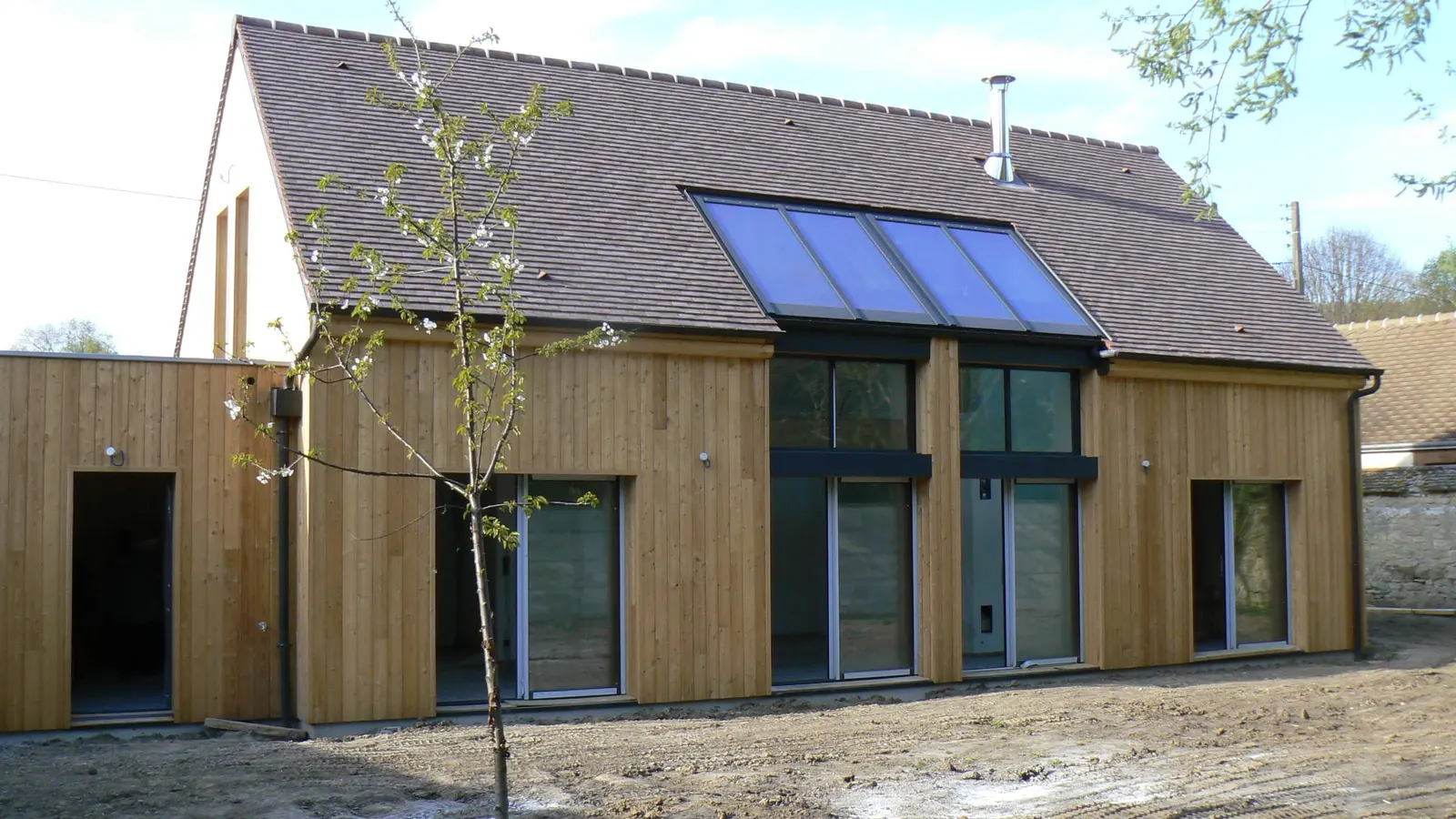 Maisons à ossature bois — réalisation Lefort Menuiserie & Construction Bois