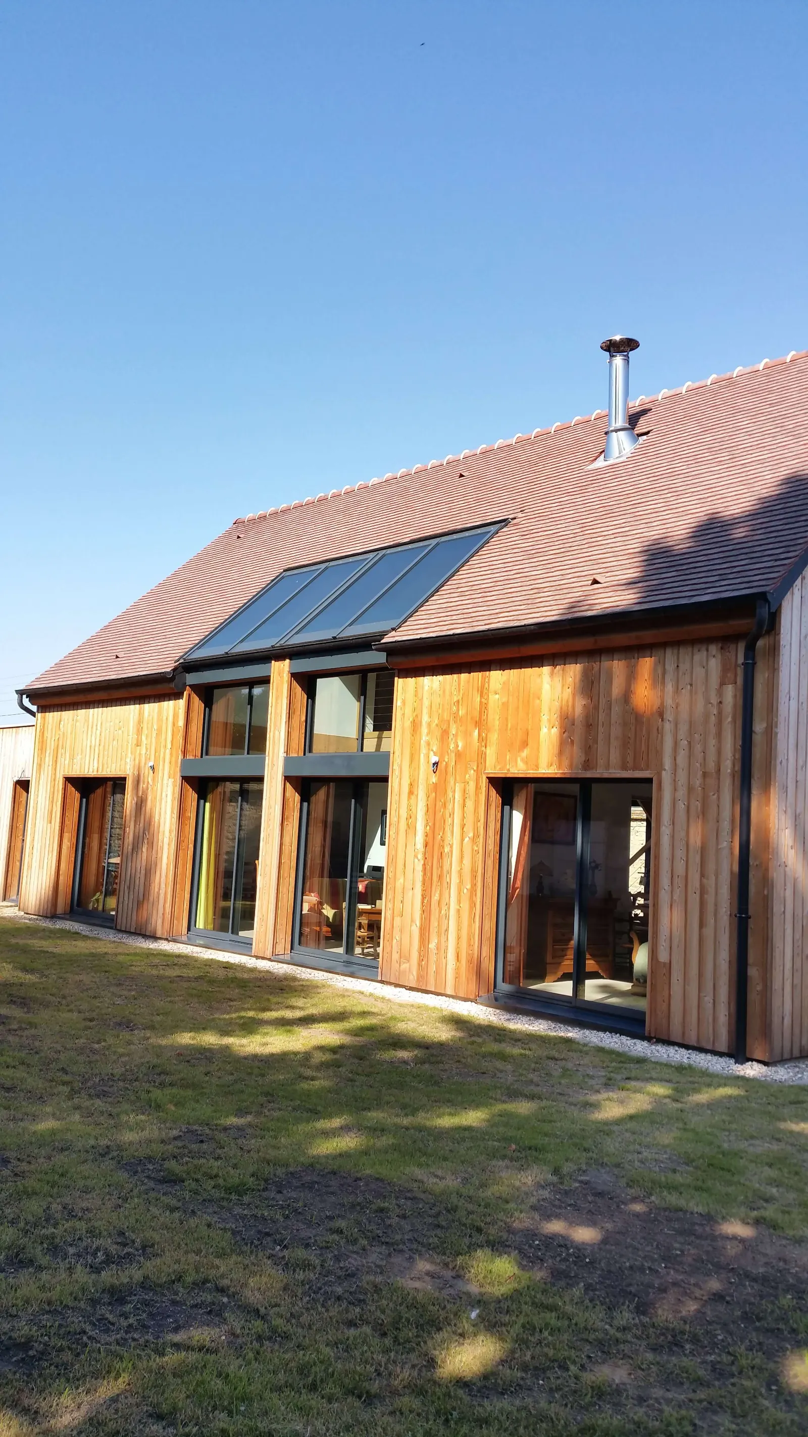 Maisons à ossature bois — réalisation Lefort Menuiserie & Construction Bois