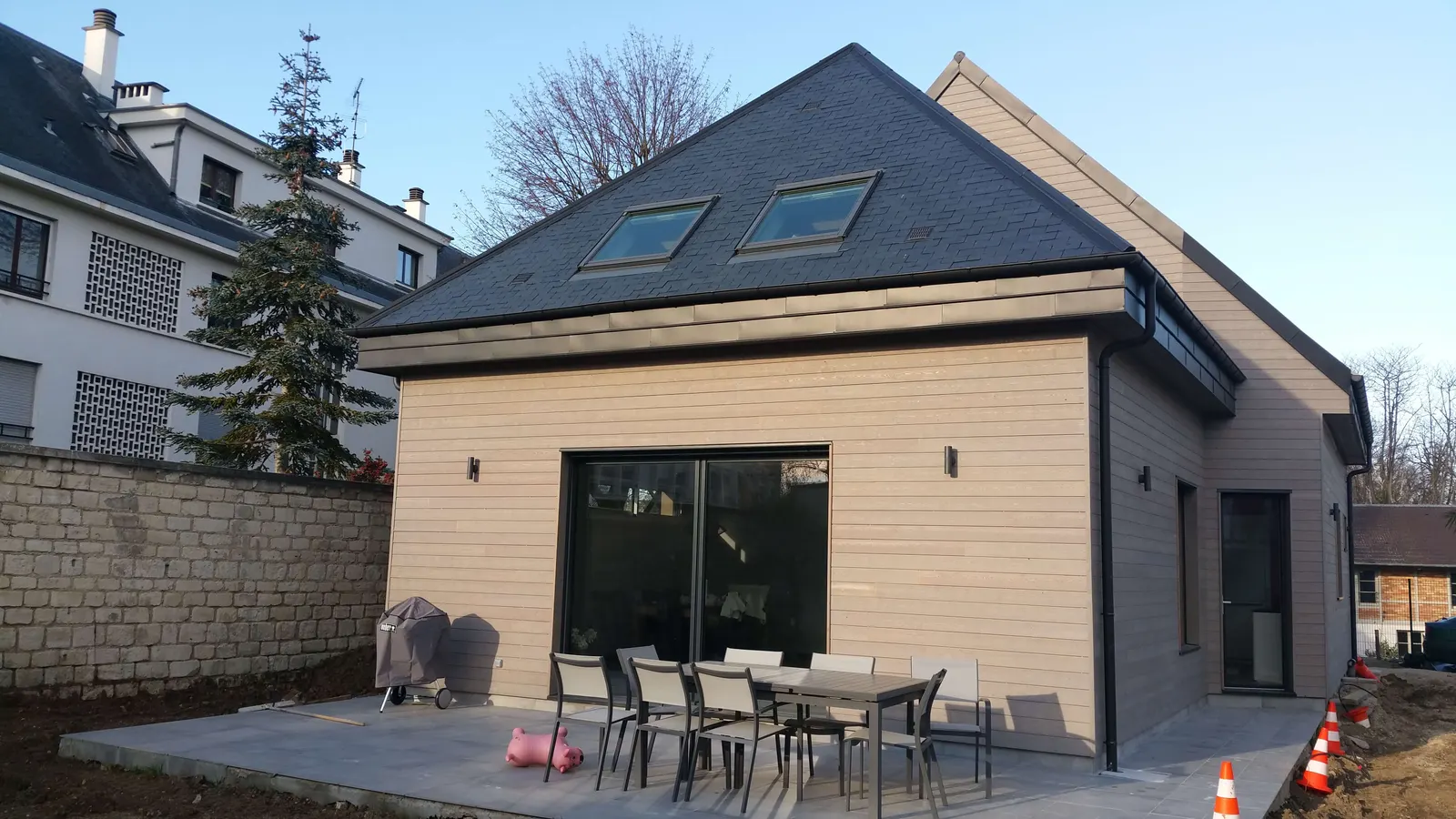 Maisons à ossature bois — réalisation Lefort Menuiserie & Construction Bois