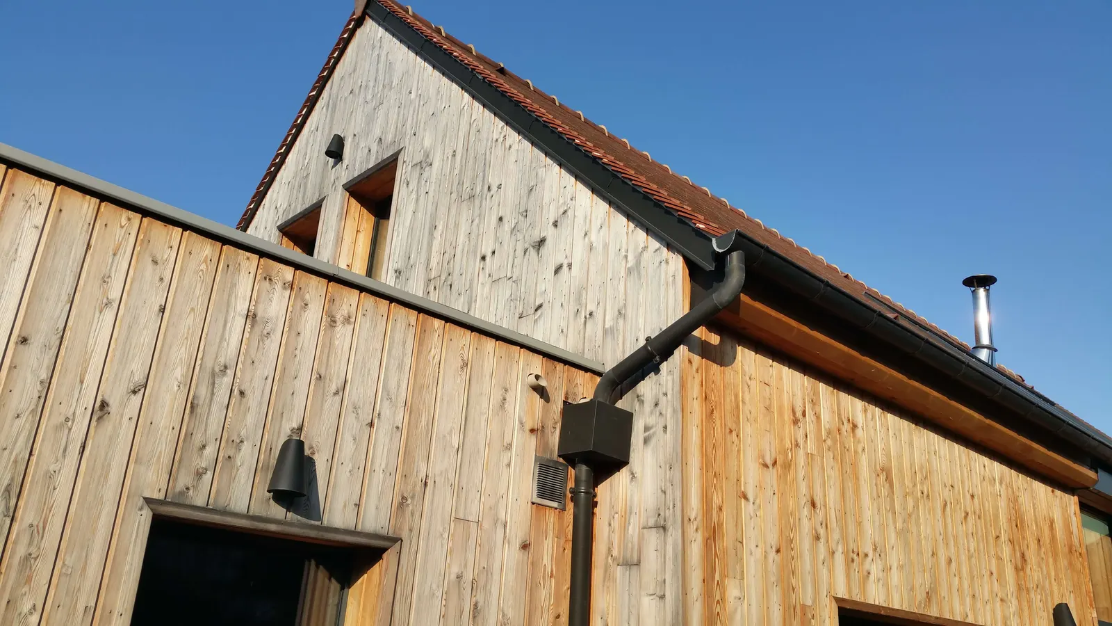 Maisons à ossature bois — réalisation Lefort Menuiserie & Construction Bois