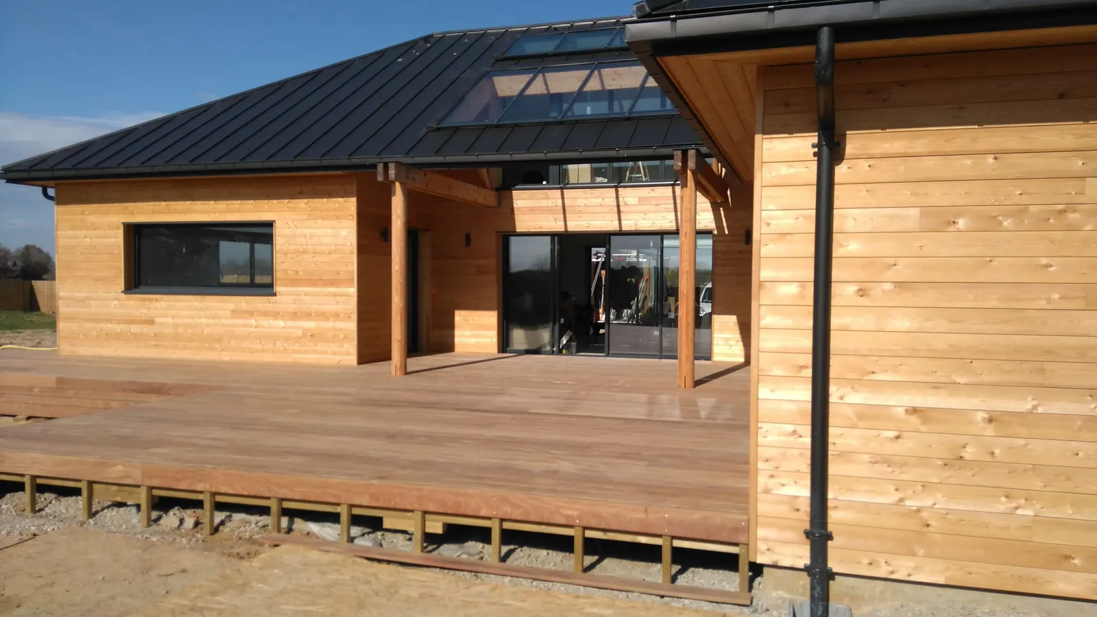 Maisons à ossature bois — réalisation Lefort Menuiserie & Construction Bois