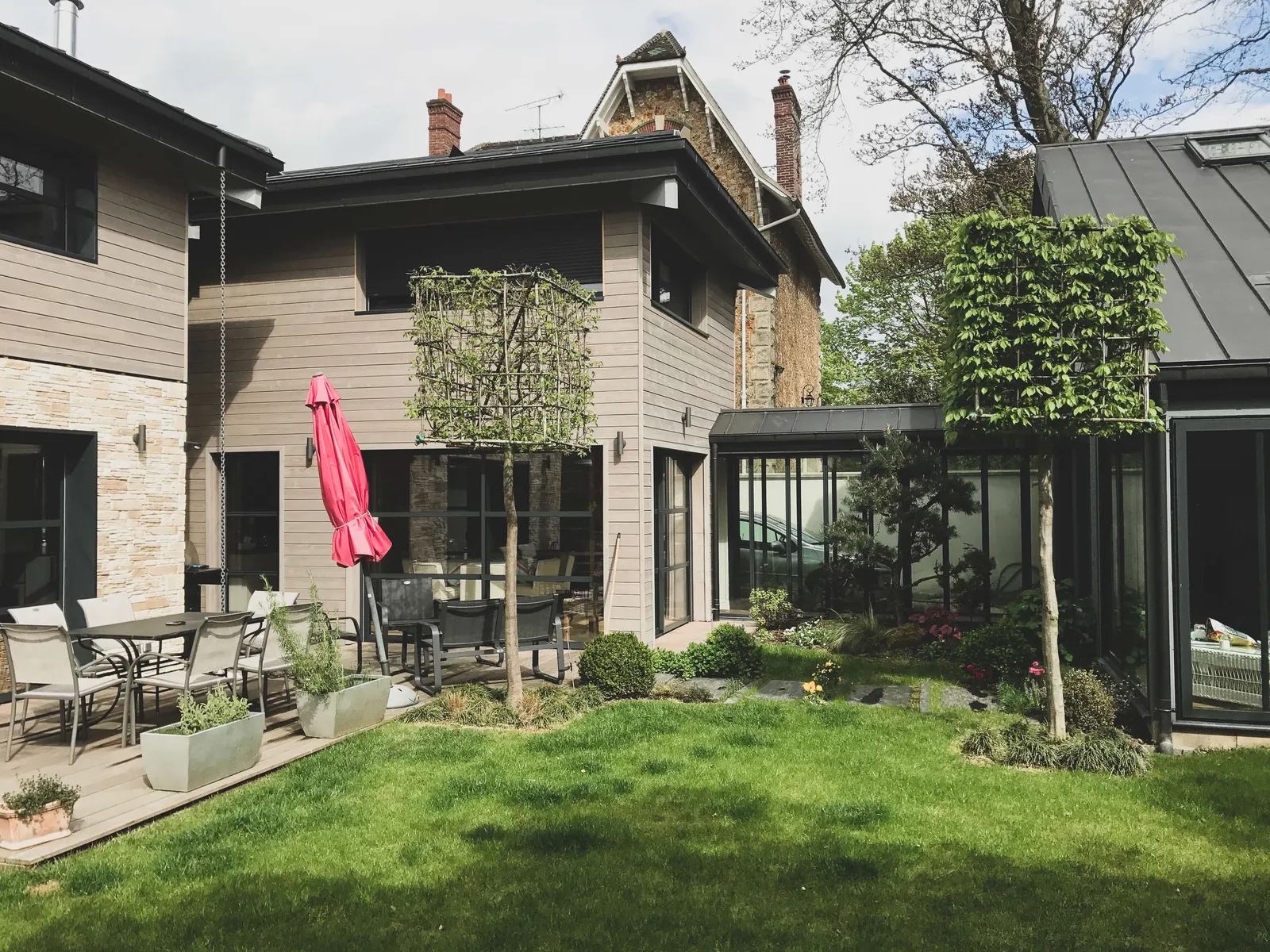 Maisons à ossature bois — réalisation Lefort Menuiserie & Construction Bois