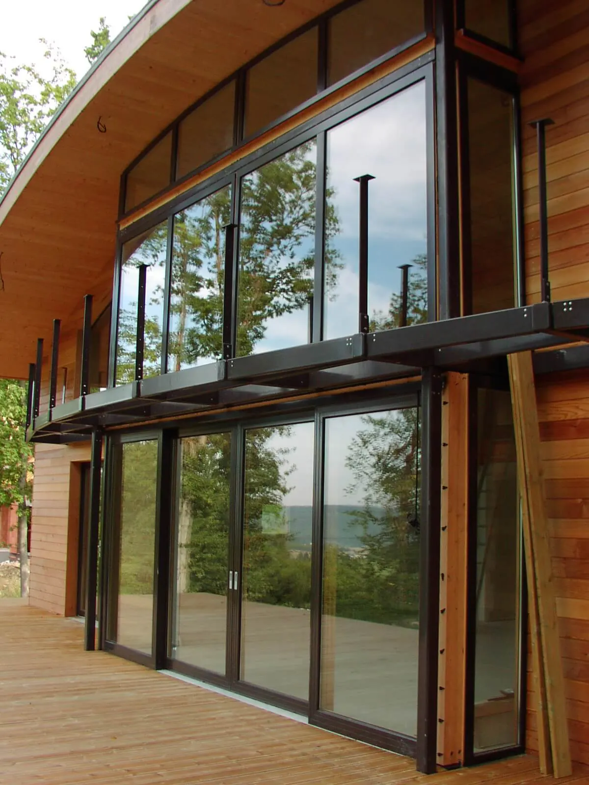 Maisons à ossature bois — réalisation Lefort Menuiserie & Construction Bois