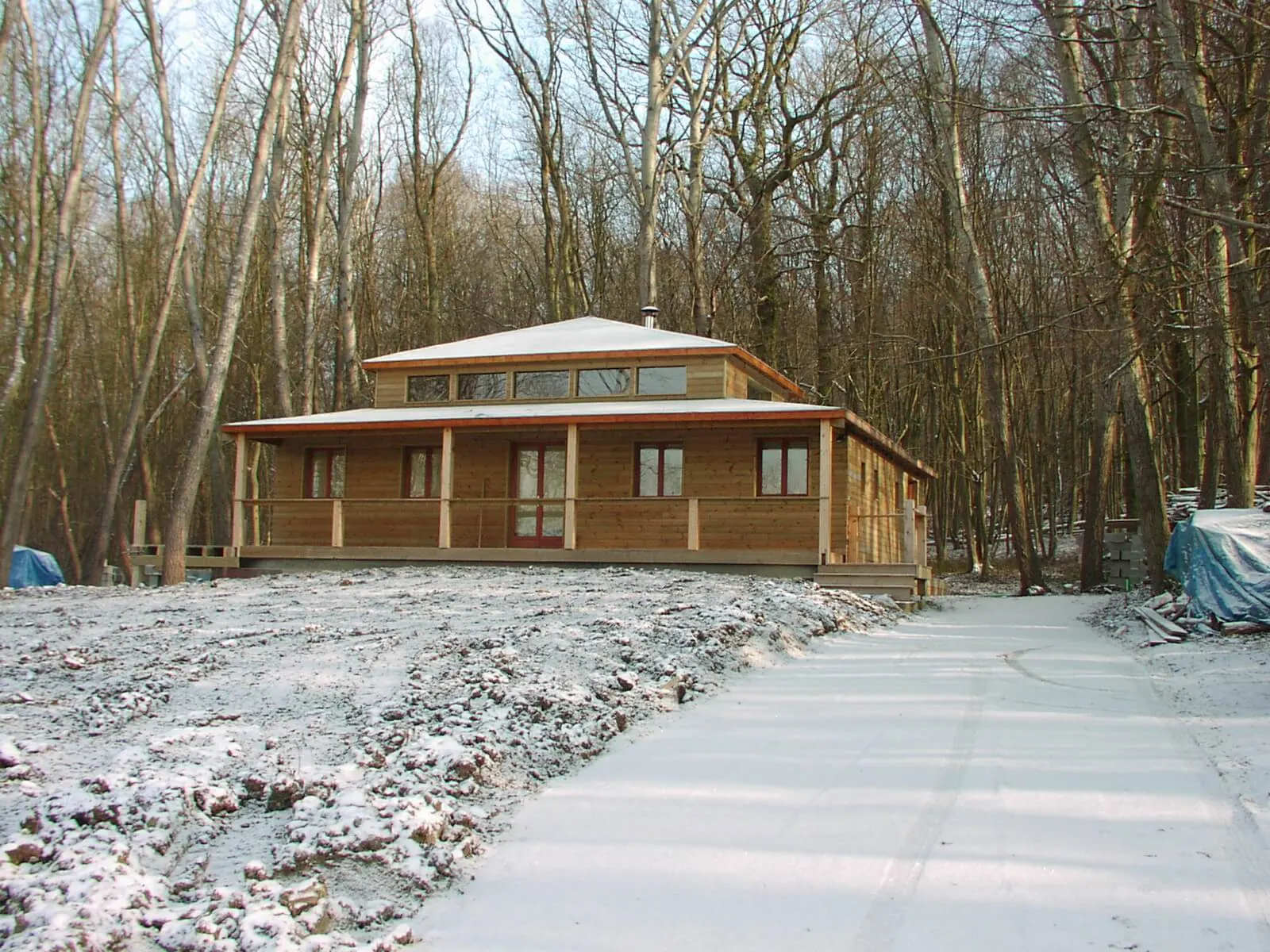 Maisons à ossature bois — réalisation Lefort Menuiserie & Construction Bois