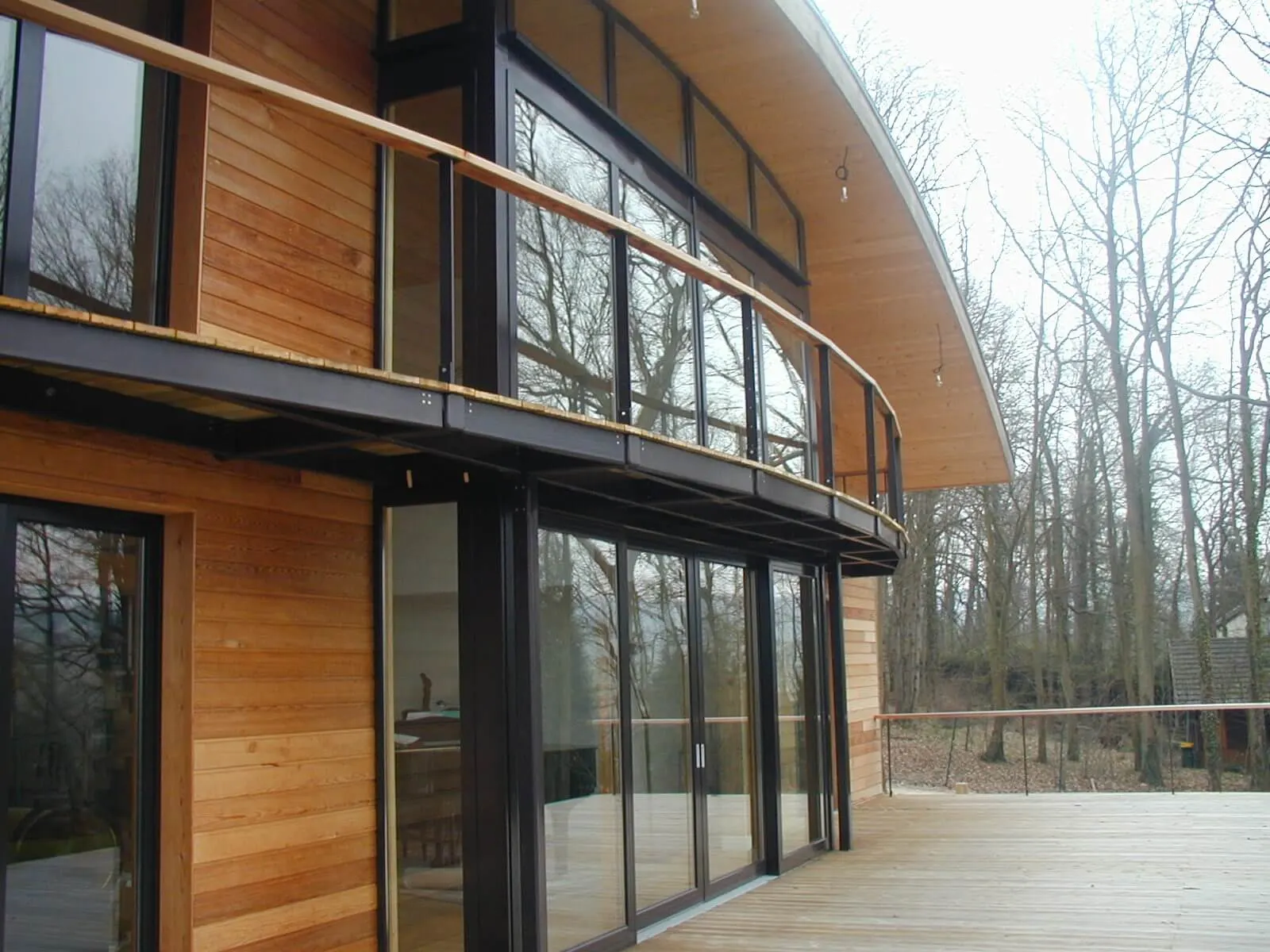 Maisons à ossature bois — réalisation Lefort Menuiserie & Construction Bois