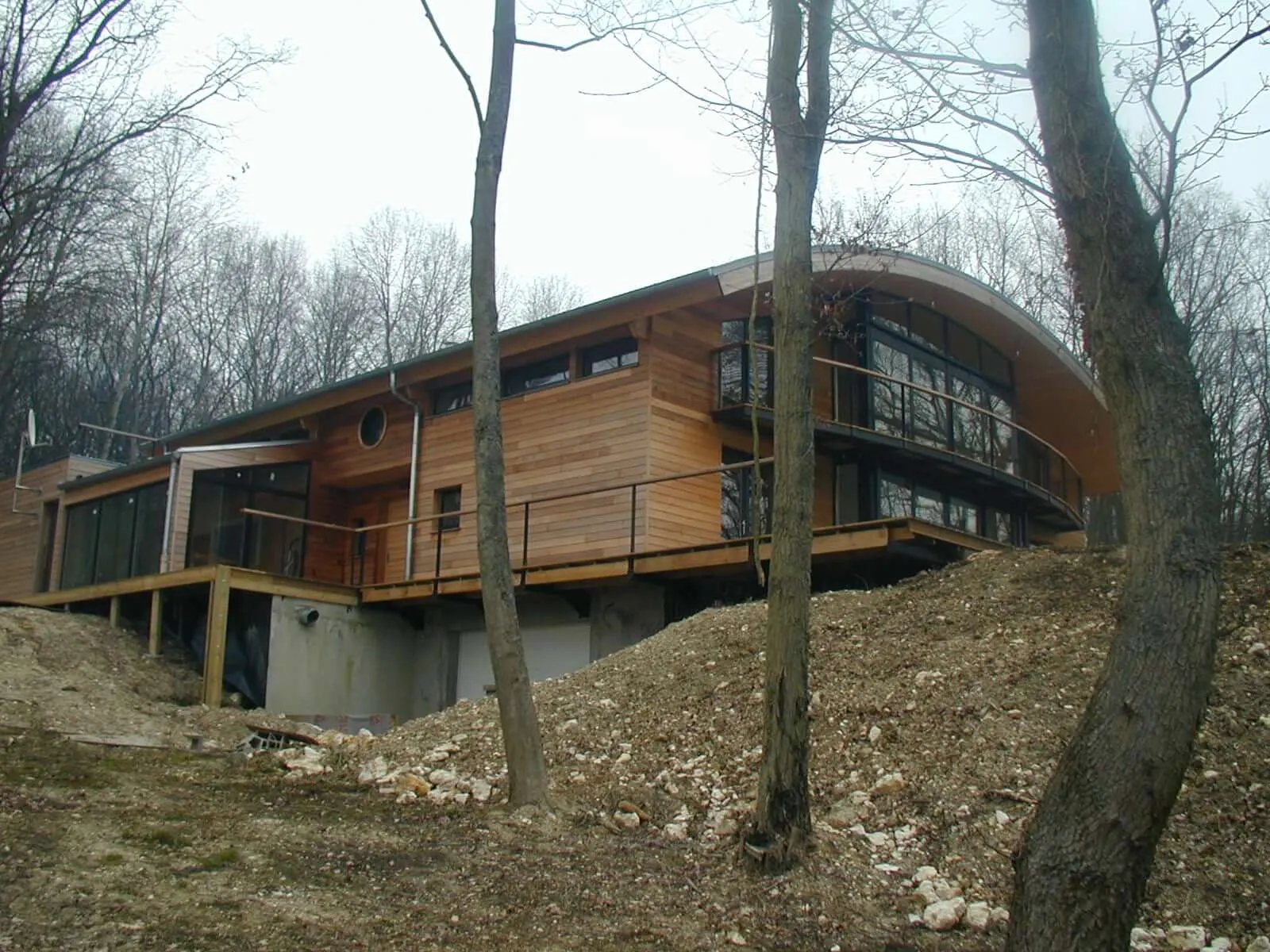 Maisons à ossature bois — réalisation Lefort Menuiserie & Construction Bois
